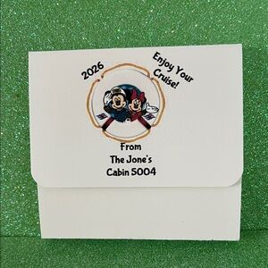 Disney Cruise Fish Extender Gifts 
Set of 5 Sticky notepads. $15.00 Disc S/H